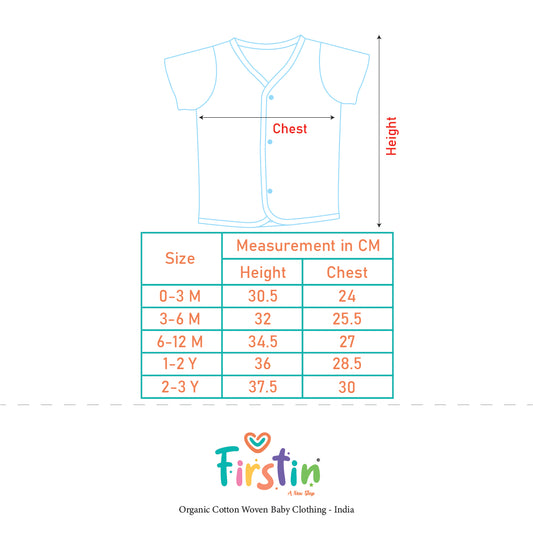 Muslin Bubble Crinkle Jabla-Shorts Set Half Sleeve - Aqua
