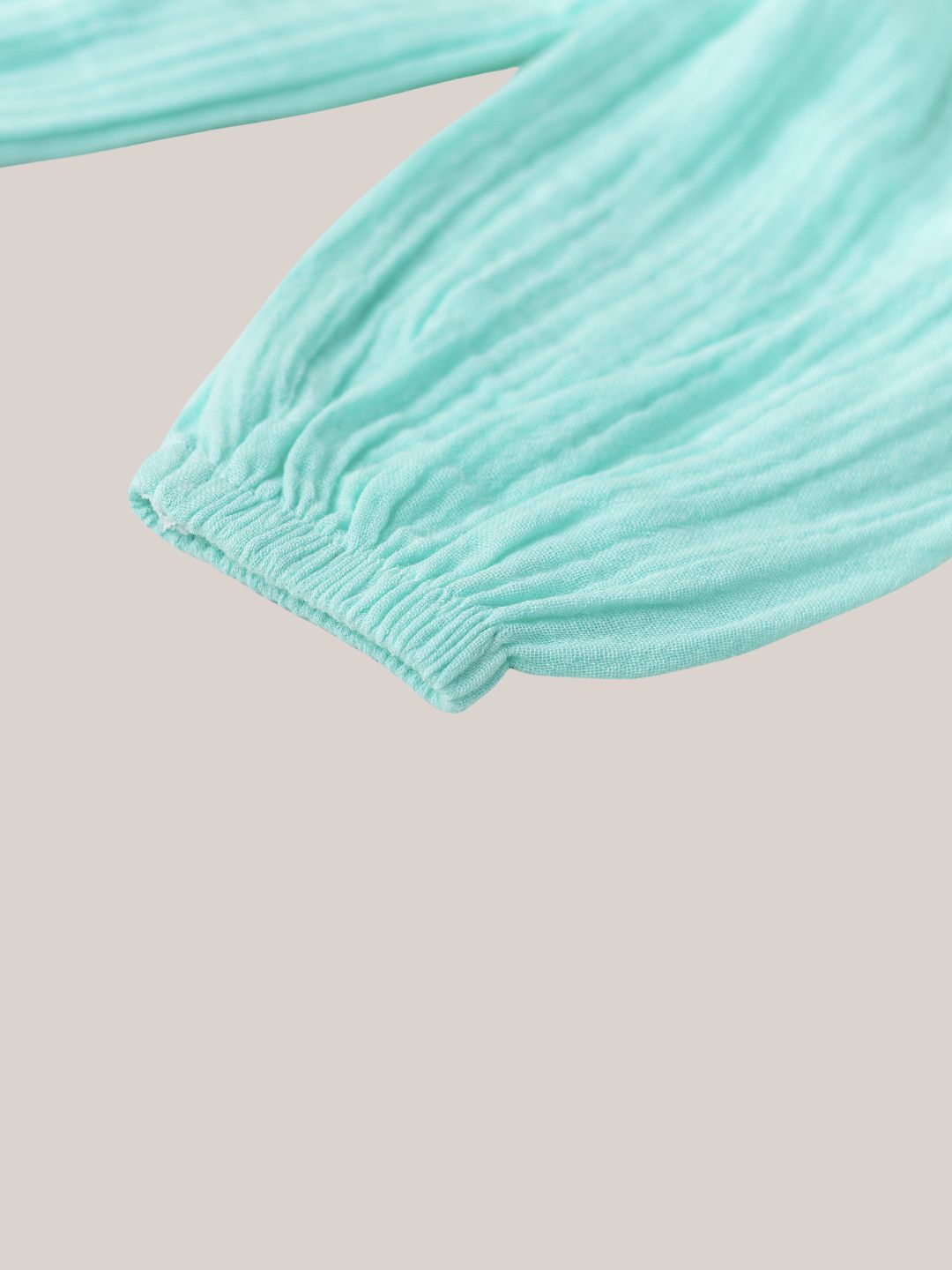 Muslin Pyjama Patiala Set - Tram