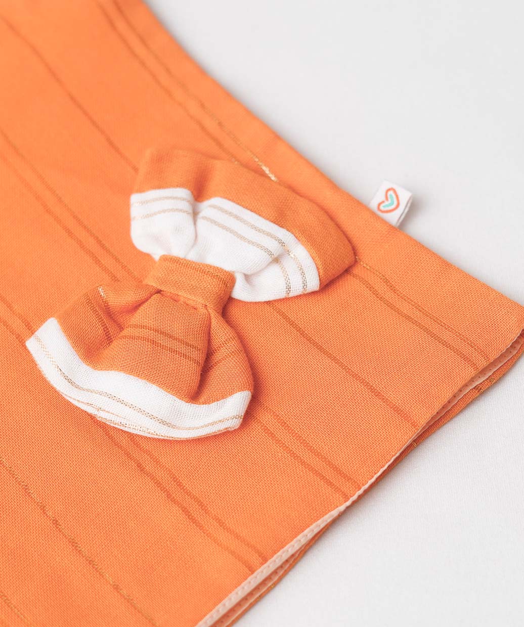 Ira Top With Skirt (Sleeveless) - Carrot Orange