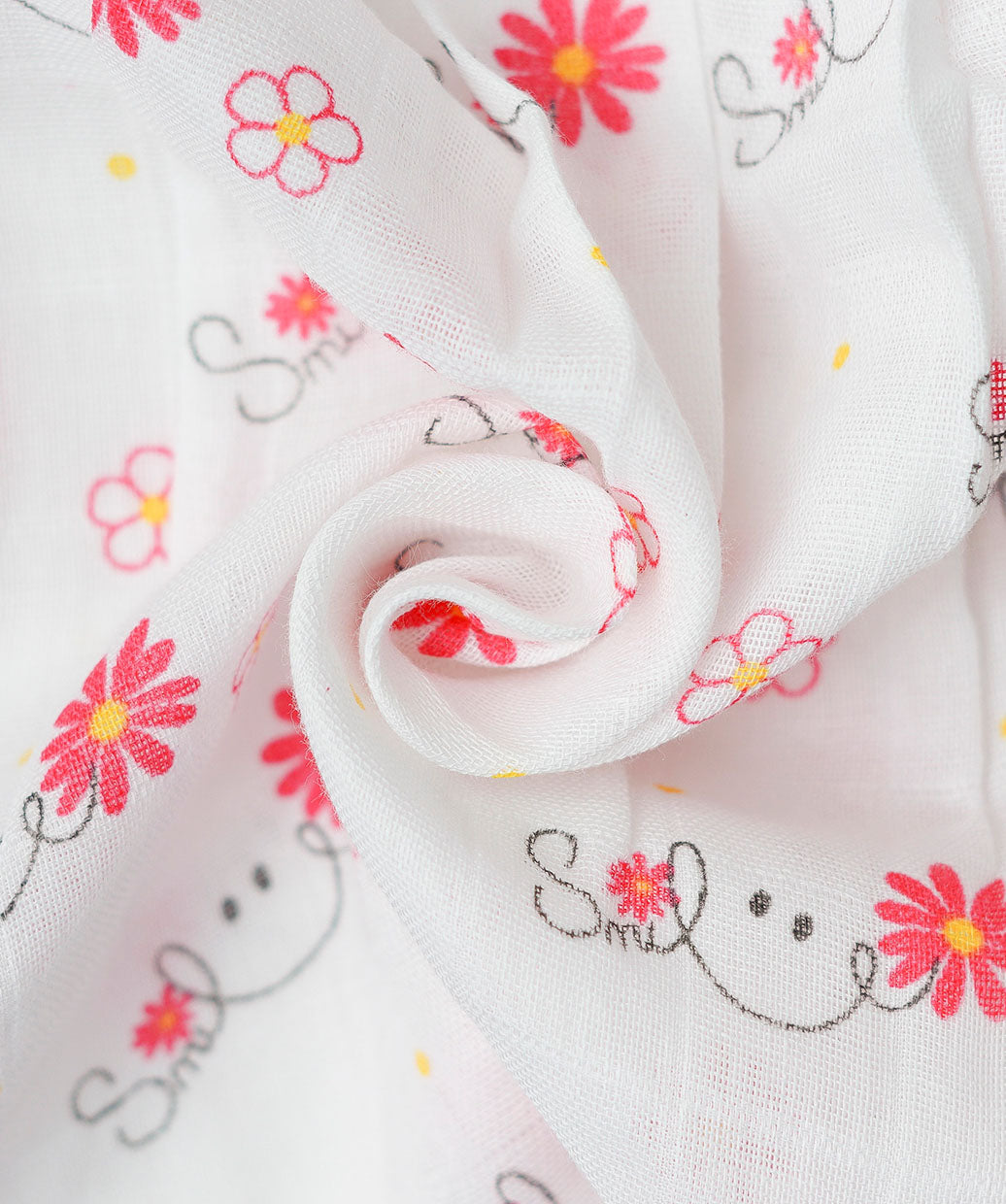 Muslin Pintuck Frock - Smile