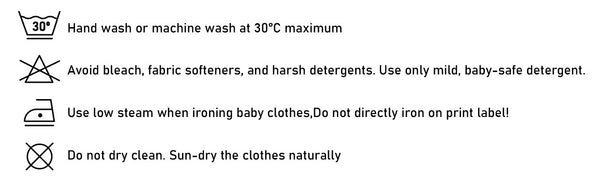 Wash Care Instructions