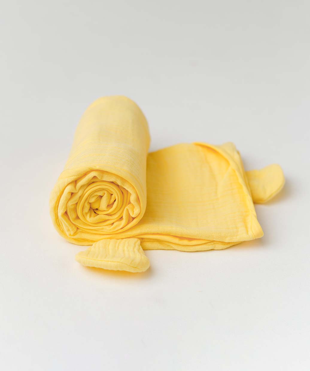 Muslin Bubble Crinkle Hooded Blanket - Crayola (Kitty)