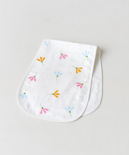 Muslin Burp Cloth (Three Layers) Assorted (Any 2 prints) 2 Pcs Pack Combo A