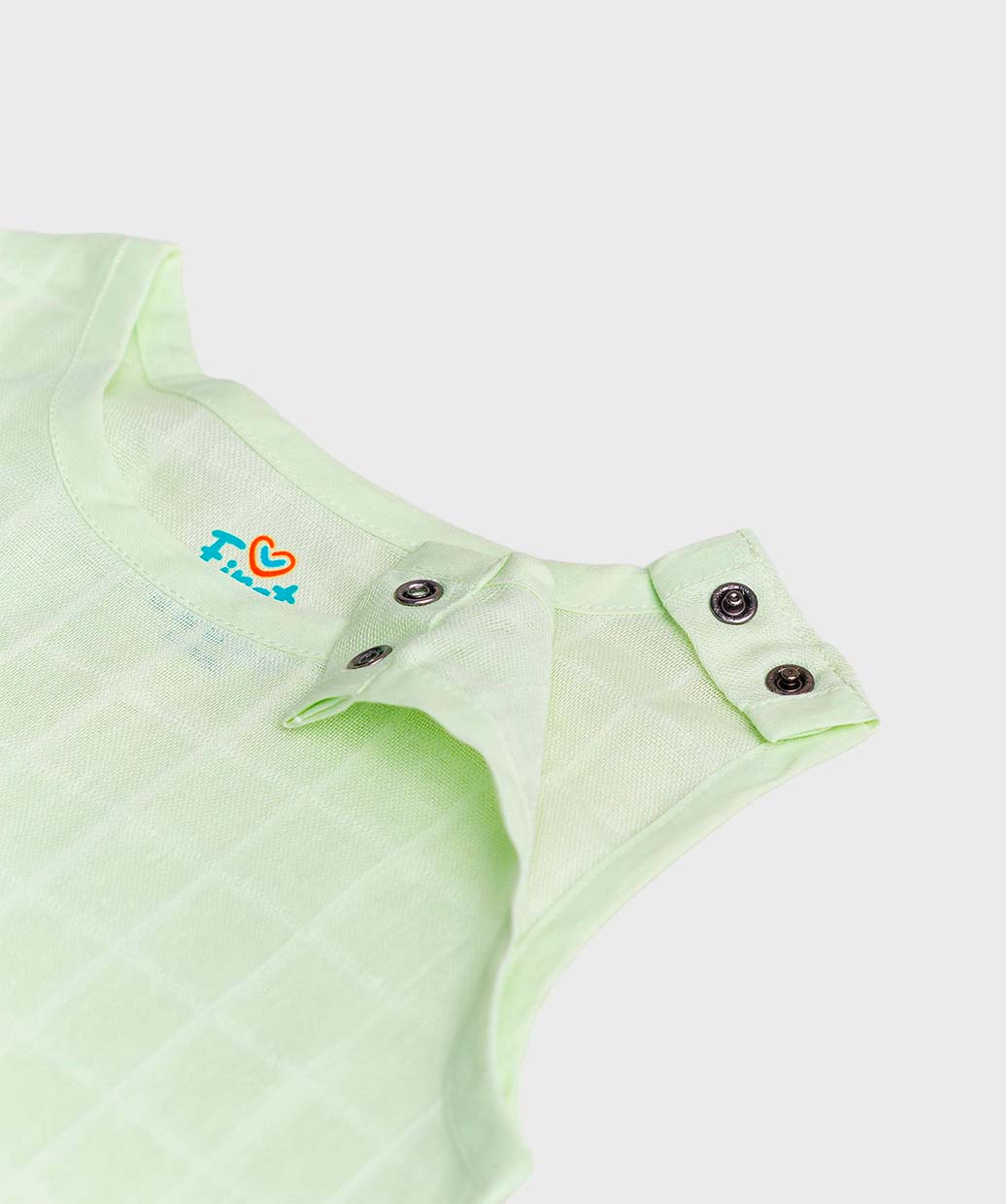 Muslin Frock (Duo) Panty Combo - Palm Green
