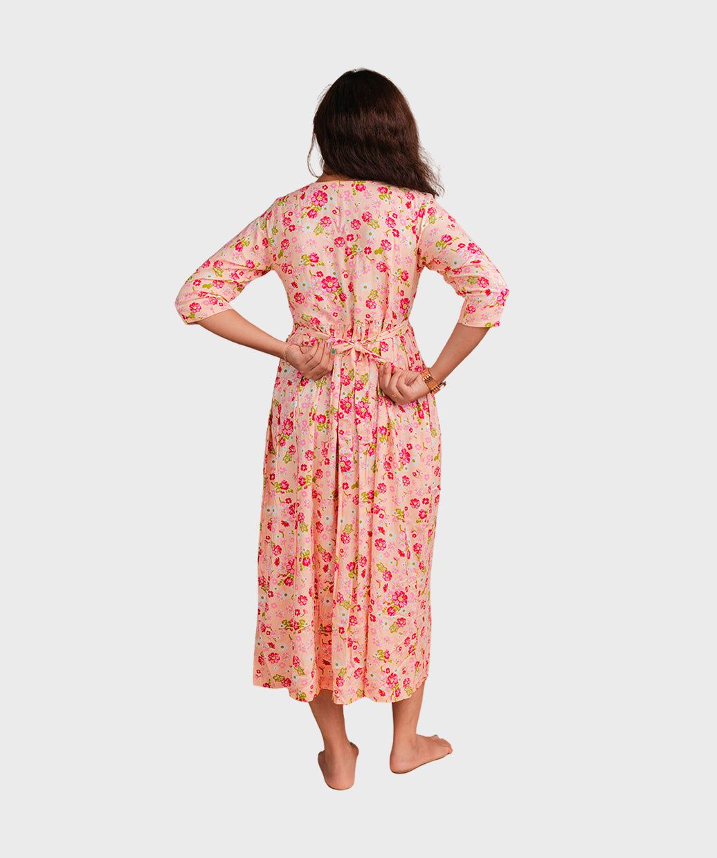 Feeding Maxi Gown - Oyster
