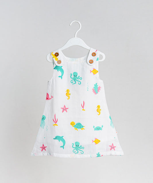Muslin Tent Frock - Octopus