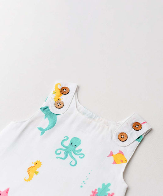 Muslin Tent Frock - Octopus