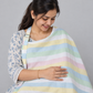 Poplin Feeding Apron Multicolor Stripes
