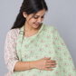 Poplin Feeding Apron Fluo Green Avocado