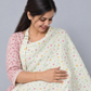 Poplin Feeding Apron Lt. Yellow Contours