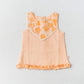 Muslin Boho Frock - Apricot Sherbet Moss