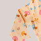 Muslin Pyjamas Set - Apricot Sherbet Mushies