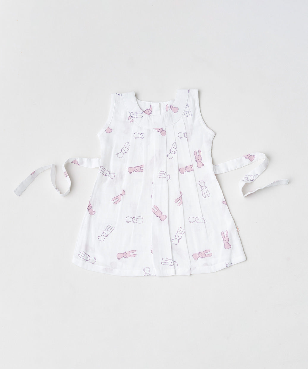 Muslin Pintuck Frock - Bunny