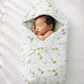 Muslin Frost Joyous Giraffe Baby Wrap Bed