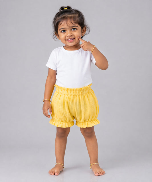 Muslin Bubble Crinkle Bloomers - Crayola