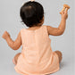 Muslin Boho Frock - Apricot Sherbet Moss