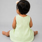 Muslin Boho Frock - Fluo Green Buttercup