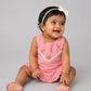 Muslin Boho Frock - Melon Pink Maple