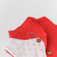 Lurex Dobby Waist Coat-Dhoti Pant - Carmine