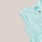 Swiss Dobby Sleeveless Casual Frock - Mint