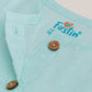 Swiss Dobby Sleeveless Casual Frock - Mint