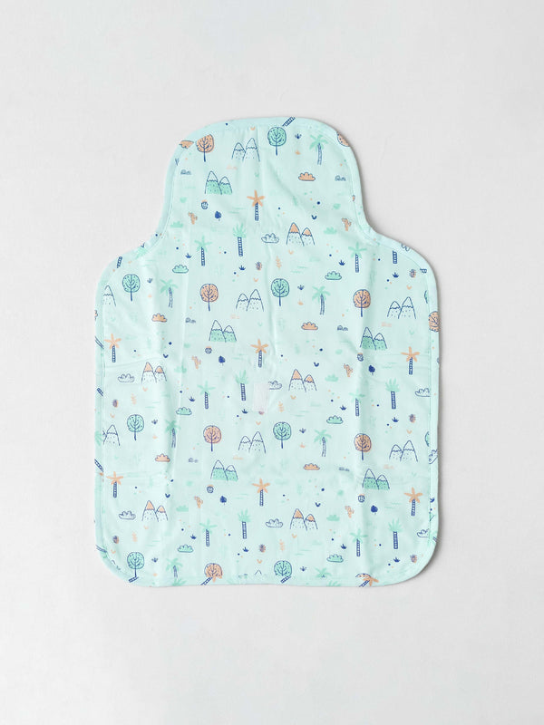 FIRSTIN Diaper Changing Mat - Mint Cliff