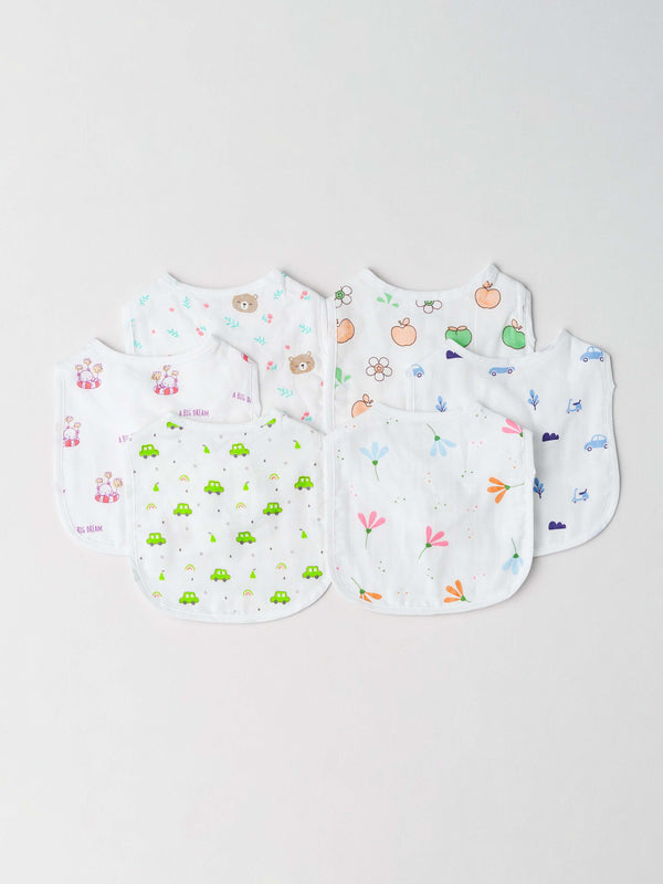 FIRSTIN Muslin Bib Combo