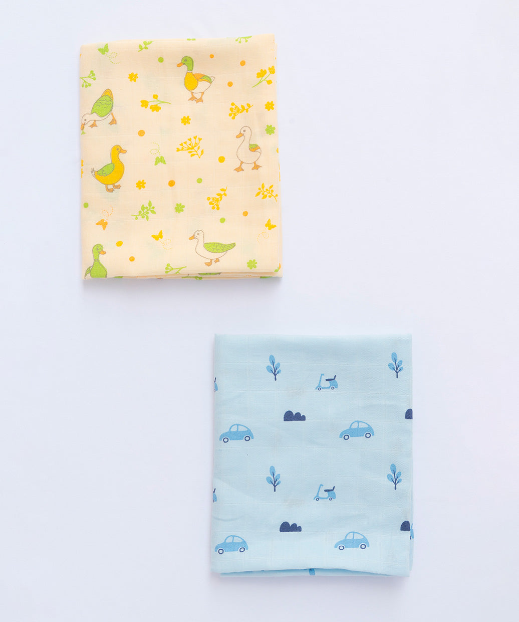 Muslin Towel (70X70CM) 2 PCS Combo Pack 1