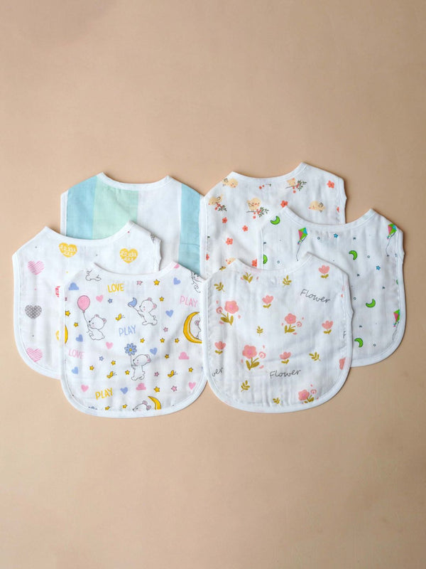 FIRSTIN Muslin Bib Combo