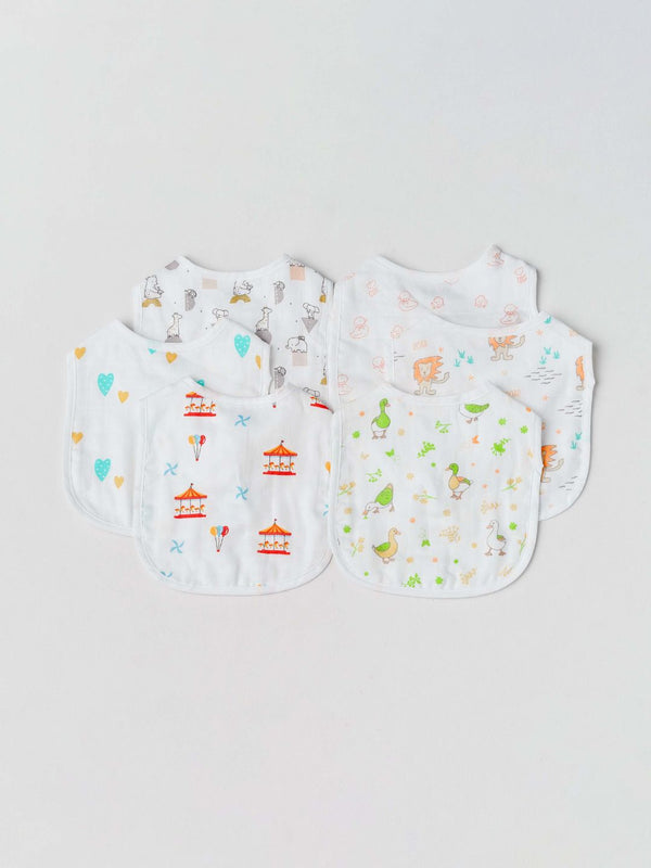 FIRSTIN Muslin Bib Combo