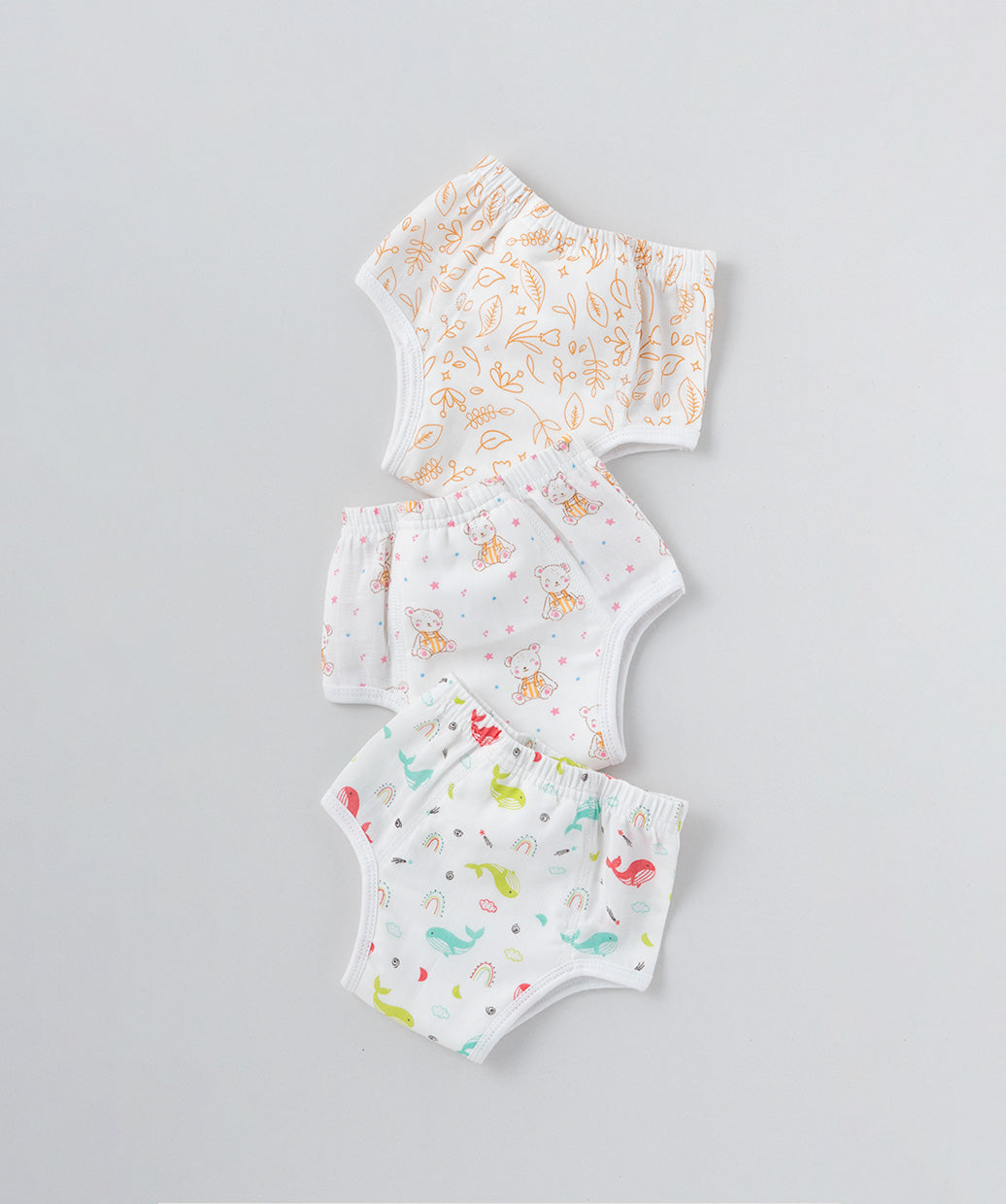 Muslin ULTRA Padded Underwear 3 Pc Pack Combo 5