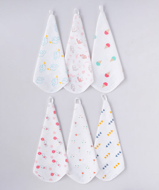 Wash Cloth Assorted (Any 3 prints) 3 Pcs Pack Combo 2