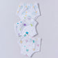 Muslin Padded Underwear Assorted 3 Pc Pack Combo A