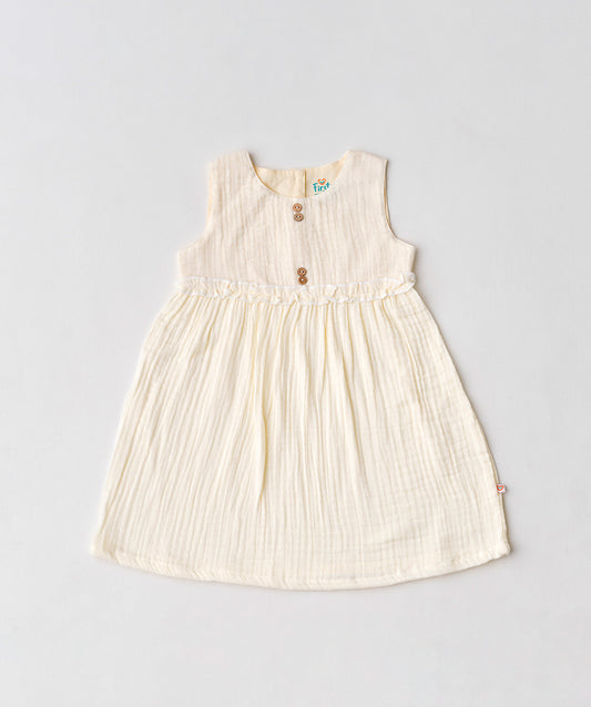 Muslin Bubble Crinkle Grace Frock - Cosmic