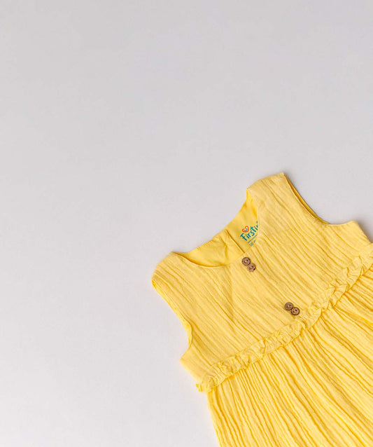 Muslin Bubble Crinkle Grace Frock - Crayola
