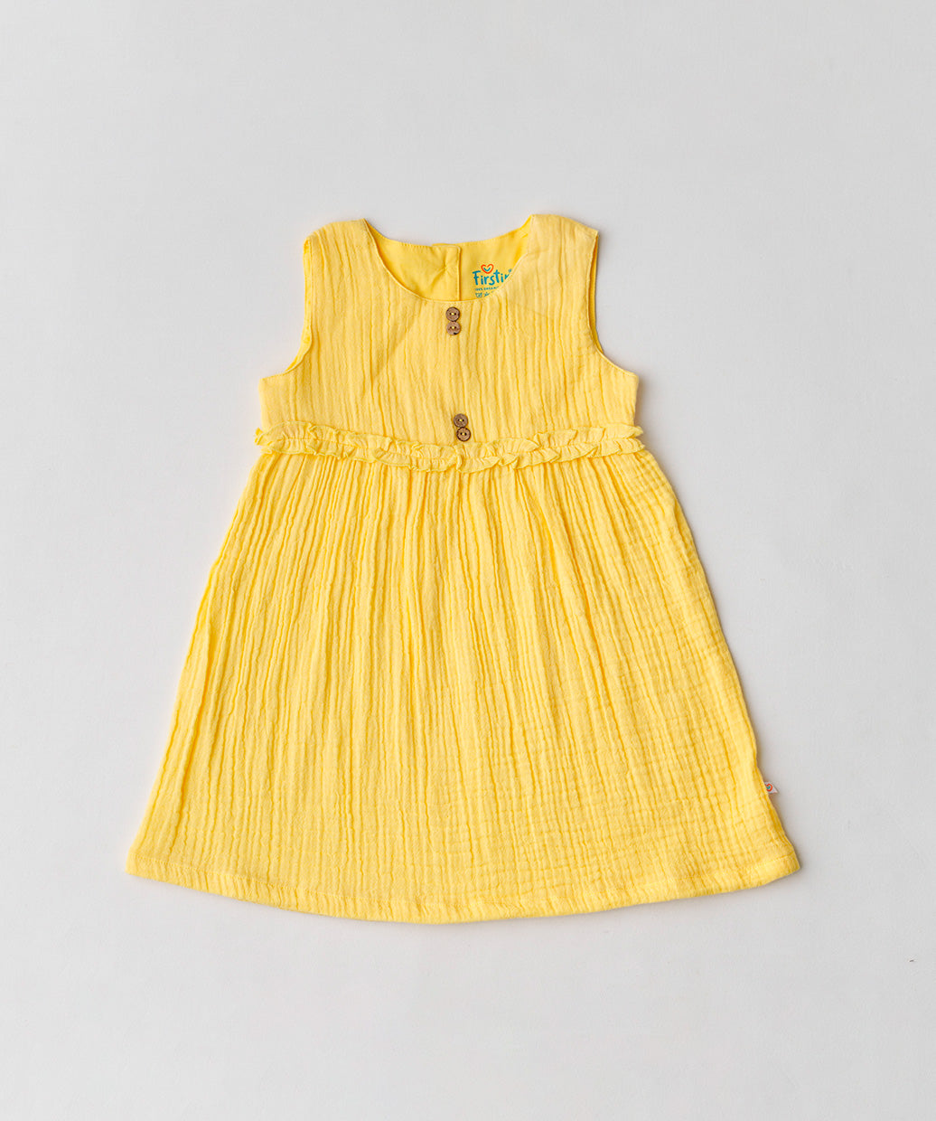 Muslin Bubble Crinkle Grace Frock - Crayola