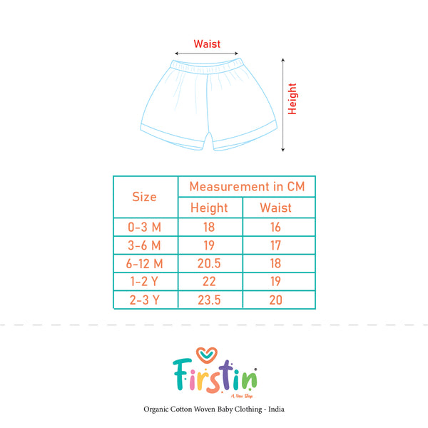 FIRSTIN Muslin Bubble Crinkle Jabla-Shorts Set Sleeveless - Marine