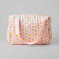 Muslin Diaper Bag Salsa Rose Daisy Cloud