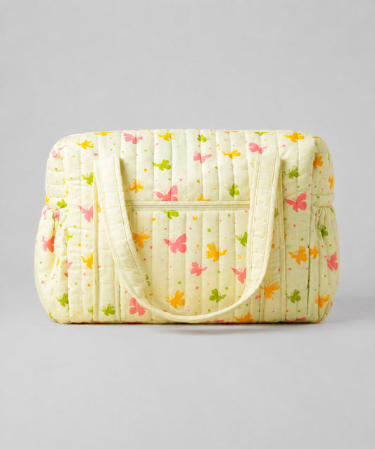 Muslin Diaper Bag Aloe Wash Butterfly