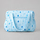 Muslin Diaper Bag Blue Fir Tree