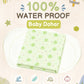 Poplin Cotton Dohar (Premium Bed Protector) - Fluo Green Buttercup