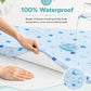 Poplin Cotton Dohar (Mattress Protector/Receiving Sheet) - Blue Fir Tree