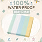 Poplin Cotton Dohar (Premium Bed Protector) - Multicolor Stripes