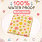Poplin Cotton  Dohar (Premium Bed Protector) - Vanilla Petals