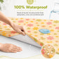 Poplin Cotton  Dohar (Premium Bed Protector) - Vanilla Petals