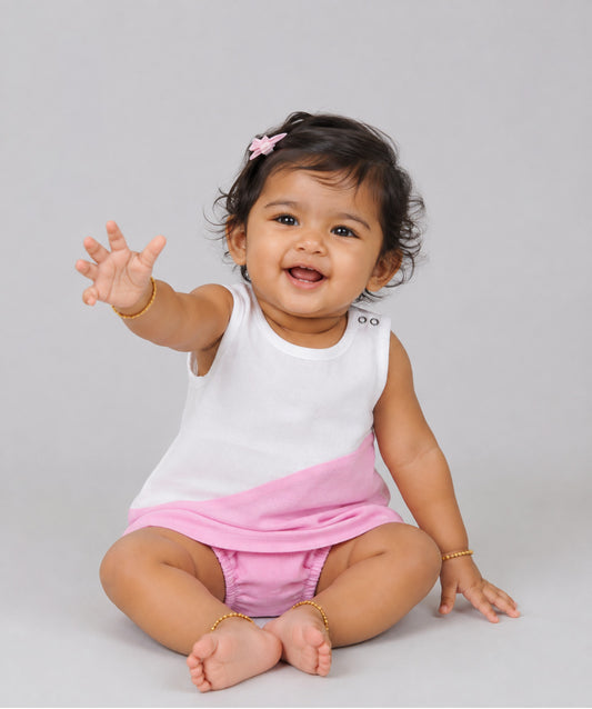 Muslin Frock (Duo) Panty Combo - Fragrant Lilac