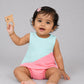 Muslin Frock (Duo) Panty Combo - Melon Pink