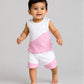 Organic Cotton Duo Jabla-Shorts Set Sleeveless - White