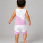 Organic Cotton Duo Jabla-Shorts Set Sleeveless - White