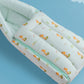 FIRSTIN Frost Joyous Giraffe Muslin Baby Carrier Nest